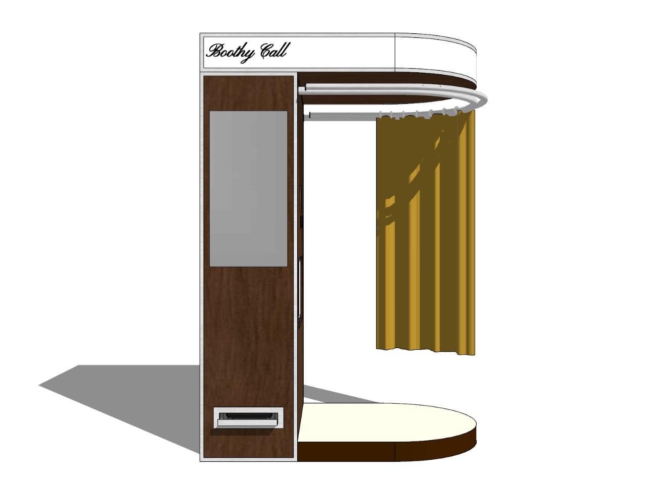 Event Curtain Booth